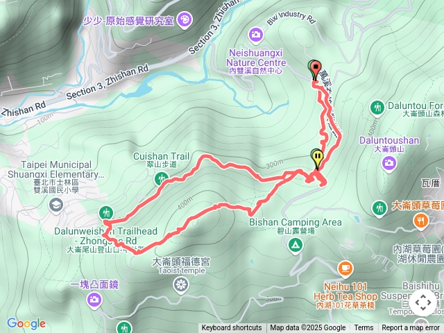 碧溪步道大崙尾山翠湖步道