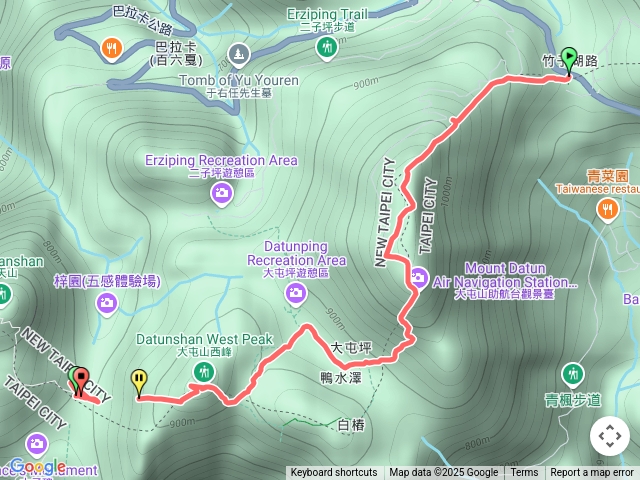 【任務一】2025臺北大縱走臺北大縱走第二段：二子坪至小油坑202503111117