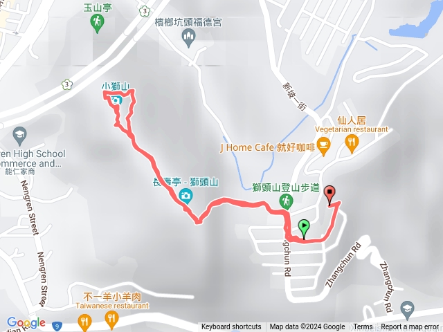 20240818新店小獅山步道