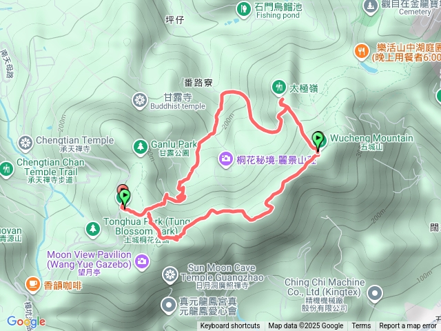 天上山、五城山、太極嶺預覽圖