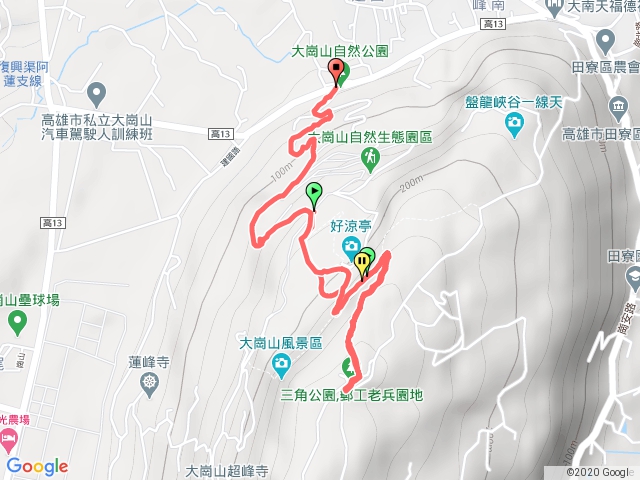 大崗山生態園區步道