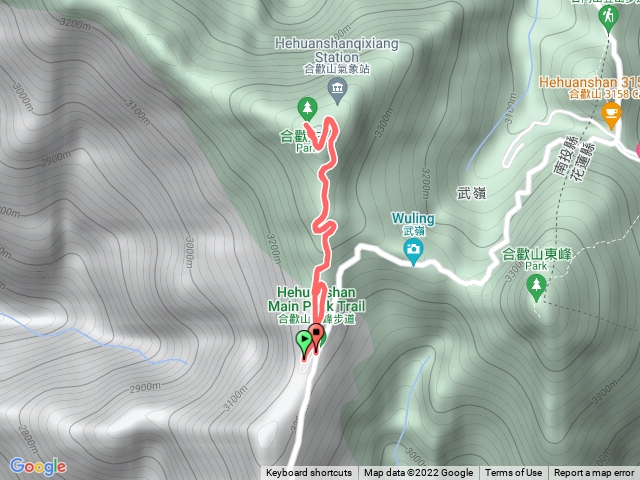 合歡山主峰步道往返