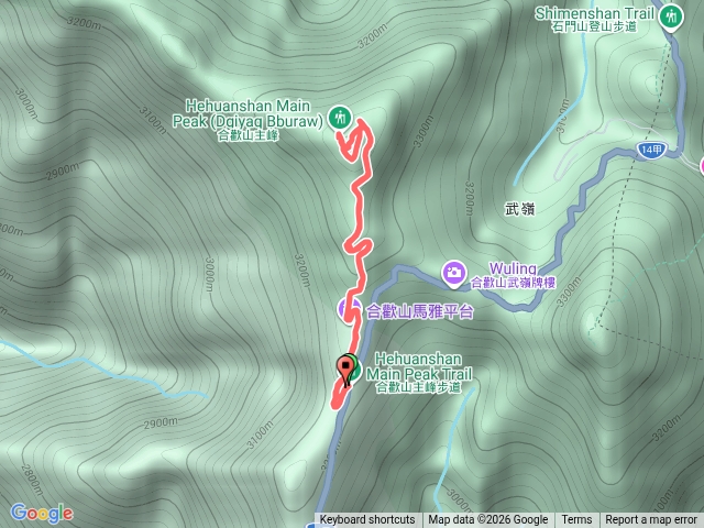 115/3/22-百岳#36-合歡山主峰步道來回預覽圖