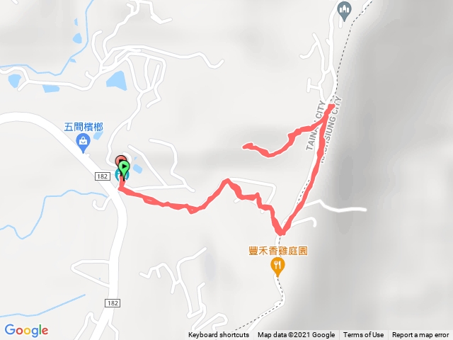 五間登山步道