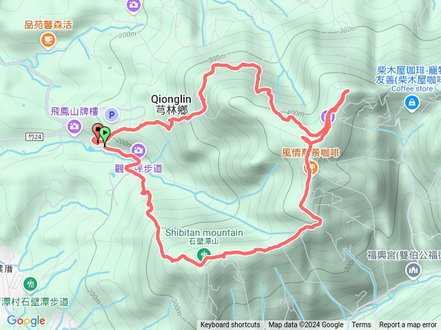 觀日坪古道飛鳳山O型