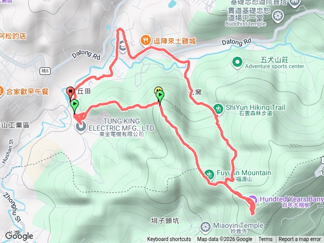 福源山步道