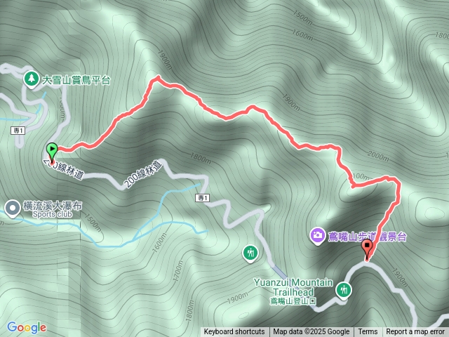 鳶嘴西稜線預覽圖