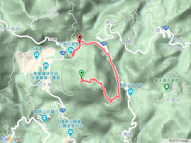 七星山東峰主峰0型環
