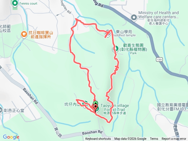 彰化三清宮-歡喜生態園-坑仔內山預覽圖