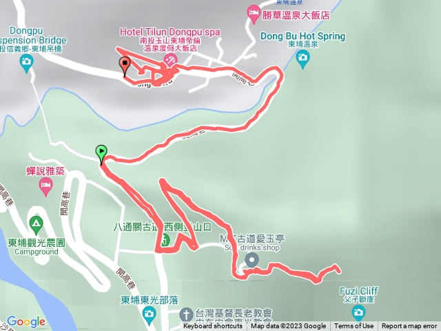 八通關古道只走到父子斷崖