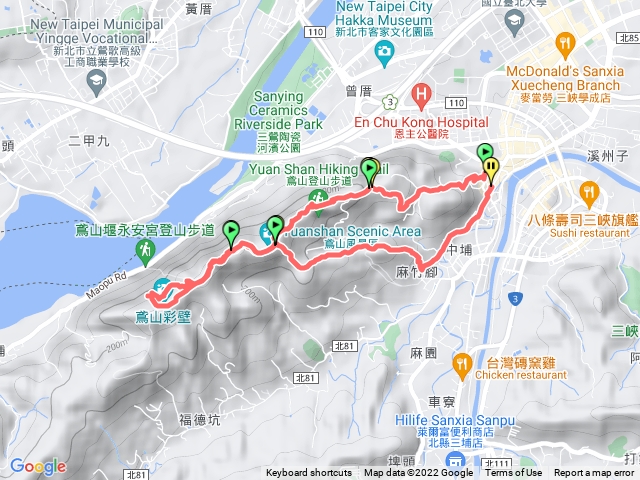 鳶山 彩壁 鳶尾山