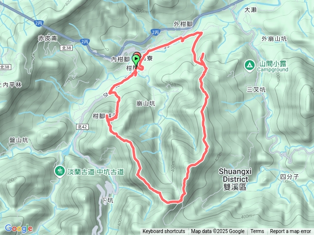 柑腳城山、外柑腳山