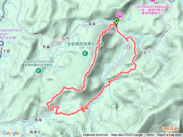 赤柯山-赤柯山南峰-東獅頭山-西獅頭山-馬福山-玉山