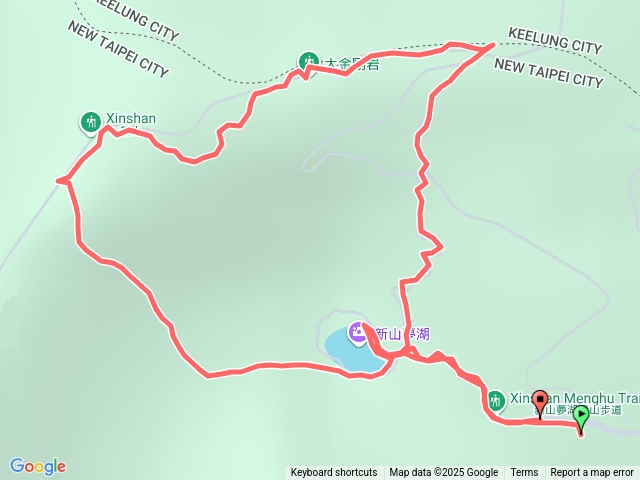 2025-11-30汐止新山夢湖+金剛岩 順時針o型預覽圖
