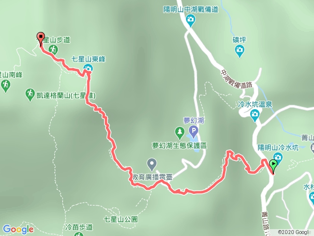 七星山主峰