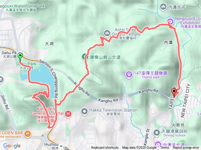 白鷺鷥山康樂山步道明舉山預覽圖