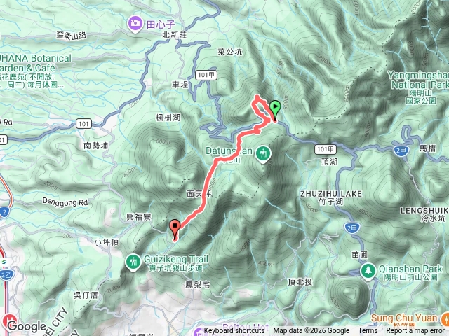 20261002二子坪遊客服務中心-菜公坑山-大屯自然公園-二子坪-面天坪-清天宮預覽圖