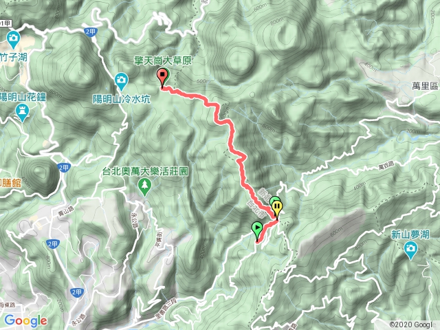 陽明山風擎步道（沿途美景）