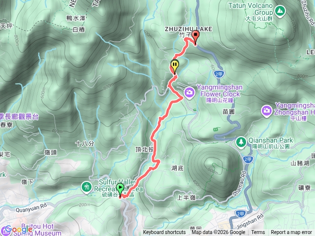 龍鳳谷-青春嶺水管路-竹子湖
