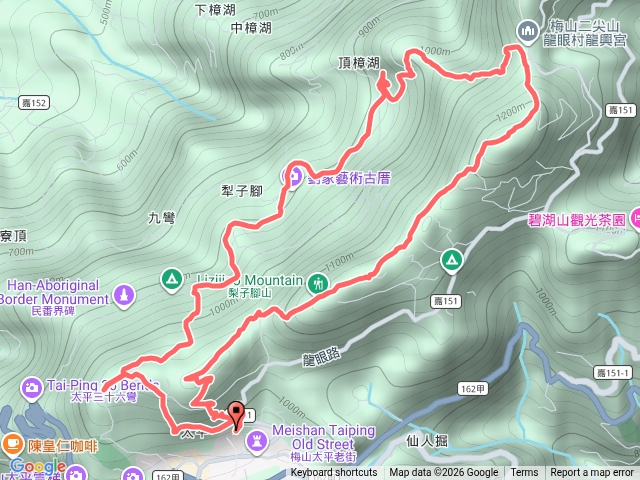115.4.4太平山西峰-太坪古道-大眾爺廟-馬鞍山-梨子腳山-太平山預覽圖
