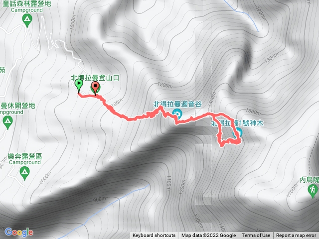 北德拉曼山（O型神木區）