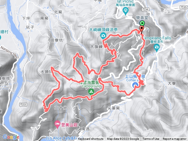20230131樟之細路-騎龍古道（週二爬山趣）：大山背山、田寮山、毬子山、 水排頭山、薯園山、騎龍下山、 騎龍山、騎龍古道