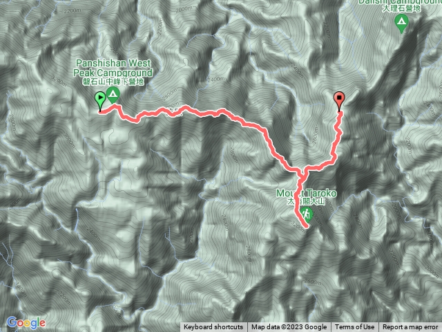 【奇萊東稜】D2 磐石中峰營地-磐石山-太魯閣大山-平安池營地