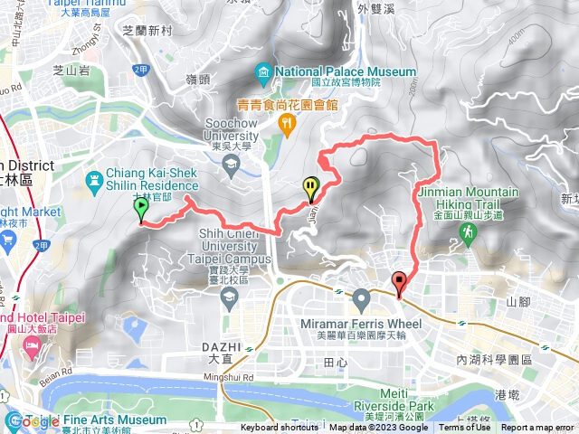 台北大縱走第五段