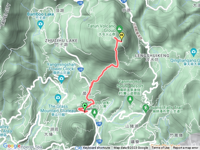 走遍陽明山尋寶任務七星主峰–東峰步道 (3登山口)