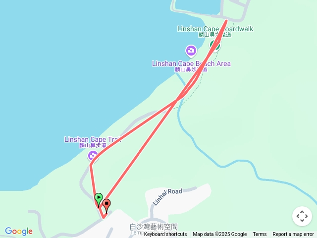 麟山鼻步道來回