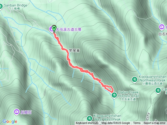 大屯溪古道-仙女池清涼崙