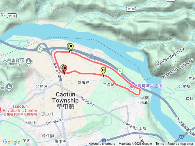 草屯鳥嘴潭A-D湖
