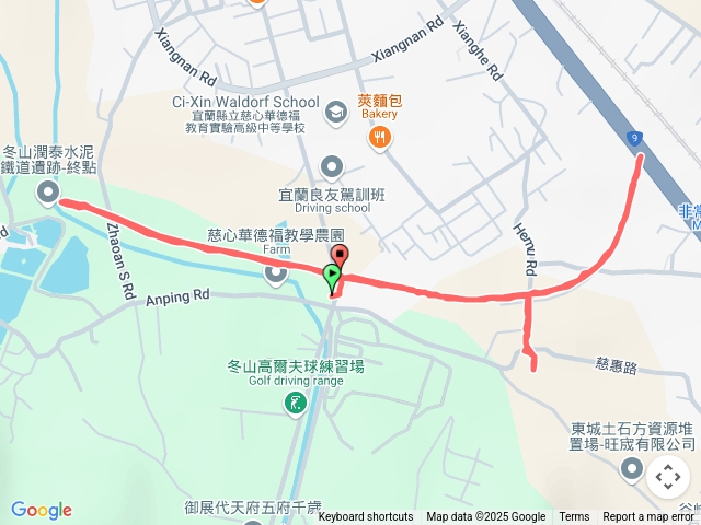 冬山潤泰水泥舊鐵道