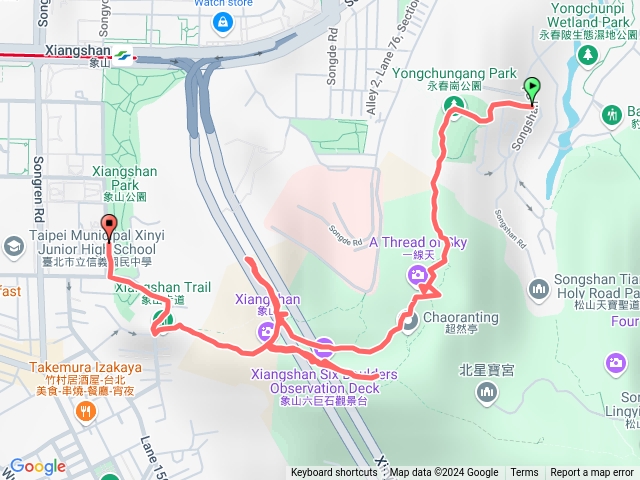 1204天氣好象山健行