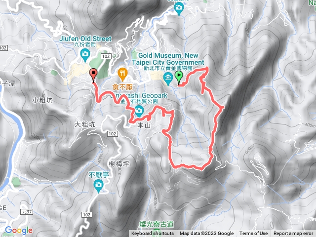 九份無耳茶壺山、半屏山、燦光寮古道