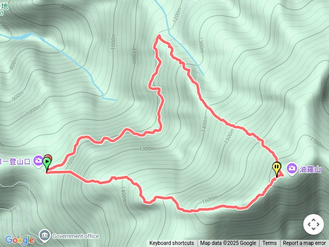 油羅山1上2下