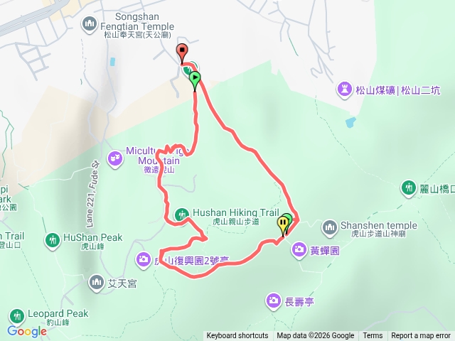 虎山環形步道(慈惠宮出發)