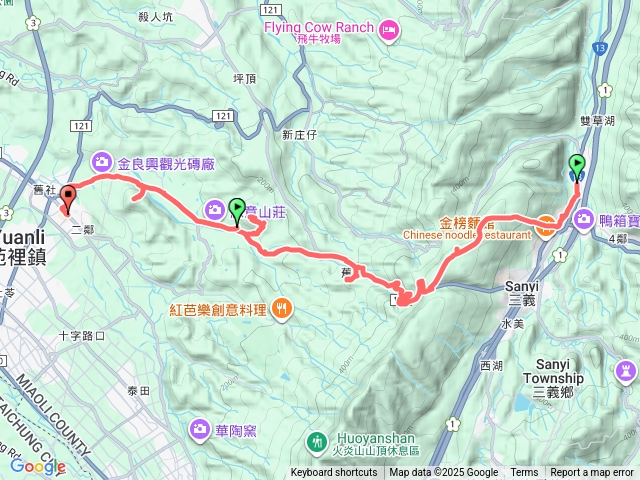 芎蕉坑山、寮子湖山、禁山