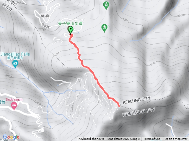 姜子寮山原路來回