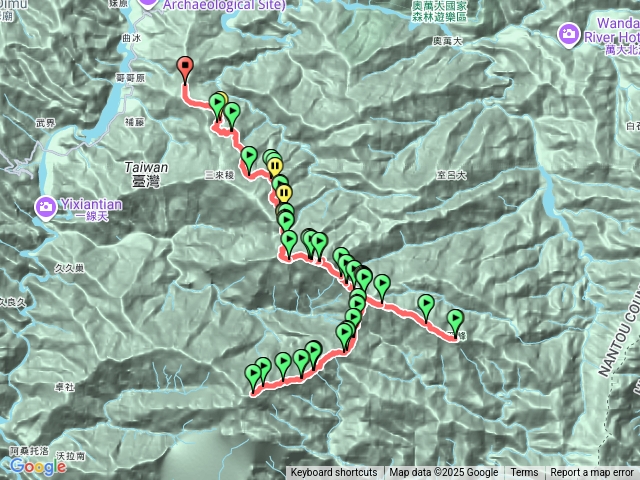 干卓萬-牧山-火山-卓社大山來回挑戰
