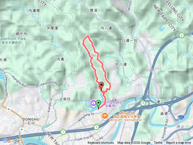 翠湖鷹石尖內溝山預覽圖