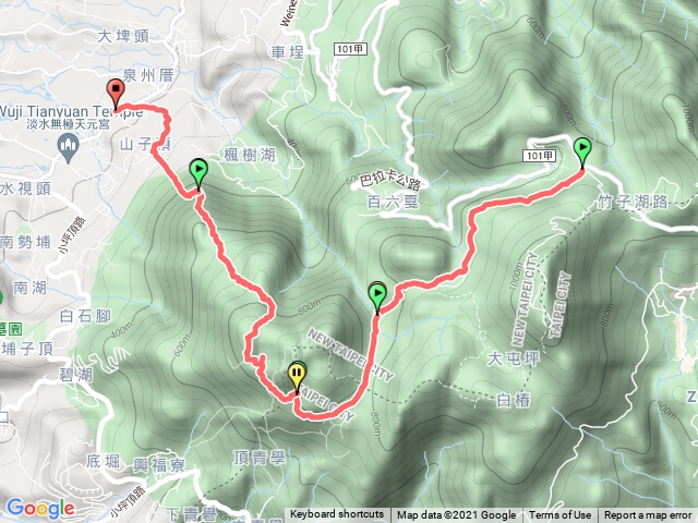 20210913二子坪 向天池山 山仔頂
