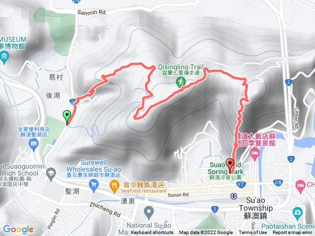 七星嶺步調