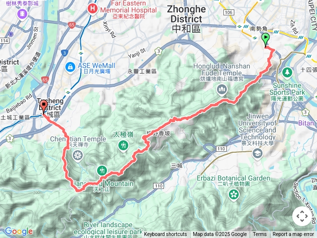 20250427-南勢角捷運站→永寧捷運站-四月雪桐花之旅