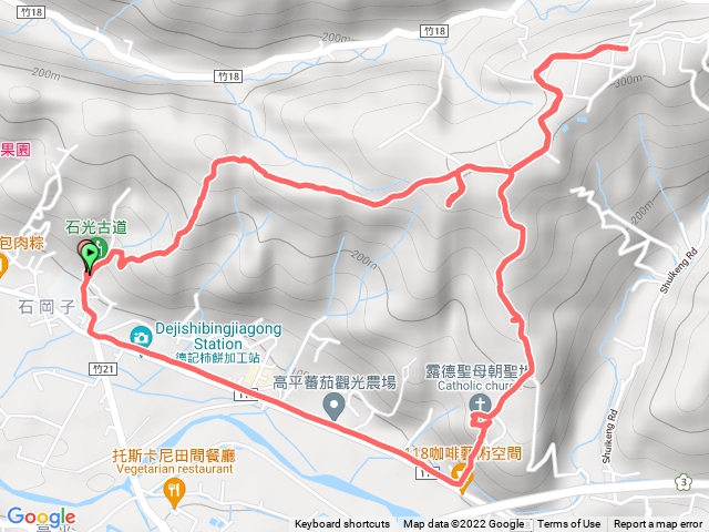 20220205石光古道_面埔頂山