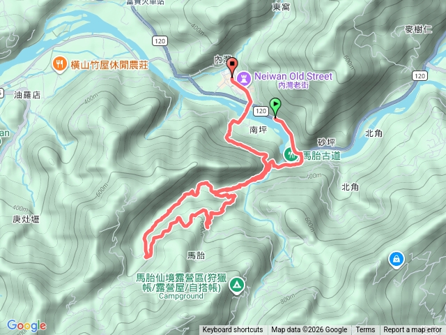馬胎古道、馬胎二期古道、南坪古道預覽圖