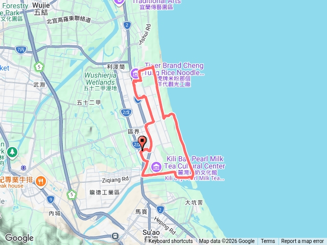 利澤園區逐日（虎牌-溪和-奇麗灣）