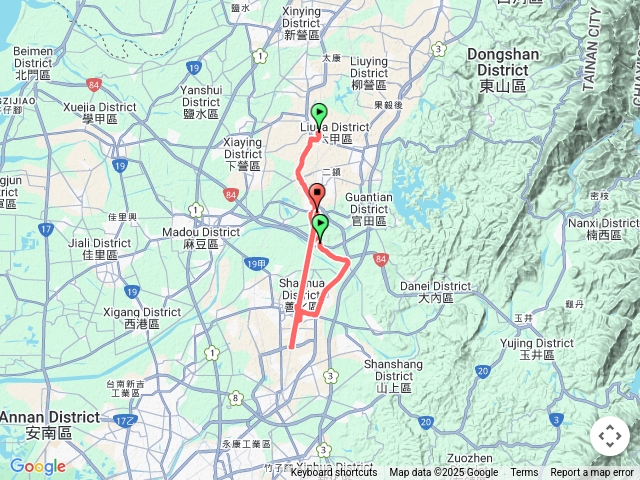 林鳳營至南科火車站