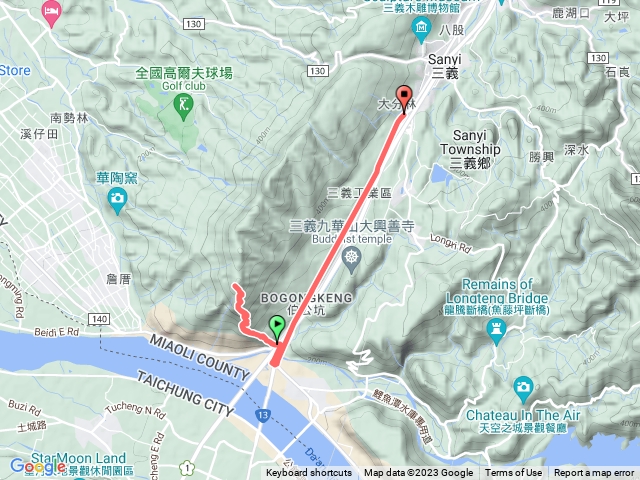 火炎山打卡點