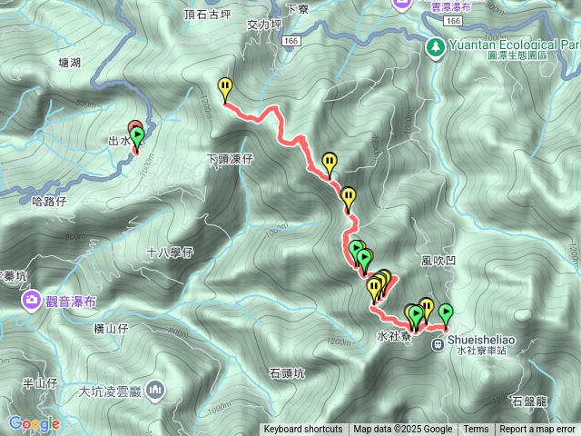 四大天王山-冷水坑步道預覽圖
